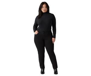 Levi's Women's Plus Size 311 Shaping Skinny Jeans, Soft Black, 46W / 34L