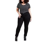 Levi's Women's Plus Size 311 Shaping Skinny Jeans, Soft Black, 50W / 32L
