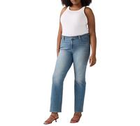Levi'S Women's Plus Size 314 Shaping Straight Jeans, Eternal Indigo Mid Plus, 50W / 34L