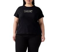 Levi'S Women's Plus Size tee T-Shirt, Batwing Shine Plus Anthracite, 4XL