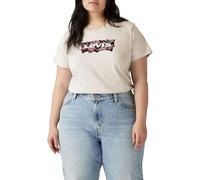 Levi'S Women's Plus Size tee T-Shirt, Rose Fill Plus Egret, 4XL
