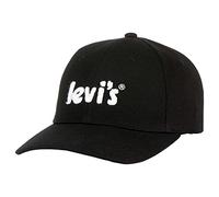 Levi's Women's Poster Logo Cap Gorra de béisbol para Mujer, Black Normal, Talla única