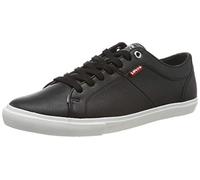 Levi's Woods, Zapatillas Hombre, Negro (Regular Black), 44 Eu