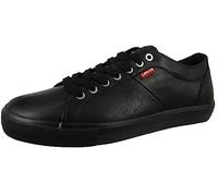 Levi's Woodward, Zapatillas Hombre, Negro (Brilliant Black), 43 EU