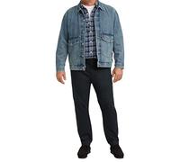 Levi's XX Standard Tapered Chino Big & Tall, Hombre, Mineral Black S Twll, 42W / 34L