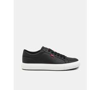 Levi's Zapatillas Woodward Rugged de hombre tipo casco bajas con cordones y suela de goma. Negro 42