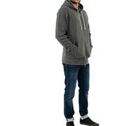 Levi's Zip Up Sudadera, Charcoal Heather Xx, XXL para Hombre