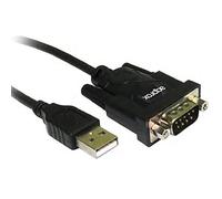 levitantes Adaptador USB A Serie DB9M 0,75 M, Permite conexión de Dispositivos Serie a computadoras, útil para Sistemas de Control y comunicación.