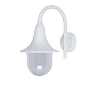 Levitantes Aplique exterior IP44, 1 x E27, color blanco, Policarbonato, dimensiones 40,8x21,7x32,6 cm, ideal para iluminación de exteriores y jardines.