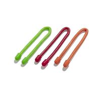 levitantes Bridas Reutilizables de 15 cm, Surtido de Colores, Ideales para organizar Cables, Fijar Objetos y Manualidades.