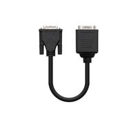 Levitantes Cable bifurcador - DVI a VGA, 20 cm, con un conector DVI masculino y dos conectores HDB15, ideal para conectar dispositivos de video.*