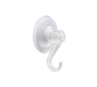 Levitantes Colgador articulado con ventosa, diámetro 55mm, pack de 2 unidades, ideal para colgar objetos en superficies lisas y evitar caídas.