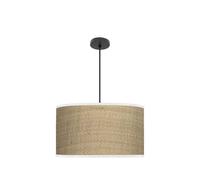 Levitantes Colgante de moda 3xe27 negro y cañizo claro, dimensiones Regx50x50 cm, con difusor; ideal para decoración y ambientación de espacios.