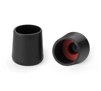 levitantes Contera Exterior Negra Ø 16 mm con arandela, Ideal para uniones de tuberías y estructuras.