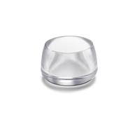 levitantes Contera Redonda Exterior, diámetro 16 mm, Transparente, Ideal para protección de Muebles y Superficies en Diversos entornos.