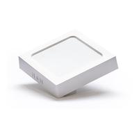 Levitantes Downlight E6 LED de superficie cuadrado 12W D173*H35, luz fría 6500K, 1400lm, fácil instalación, iluminación de techo