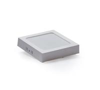 levitantes Downlight E6 LED de superficie cuadrado 18W D227*H34.5 mm, luz natural 4000K, 1880lm, blanco