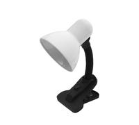 Levitantes Flexos Yezco 1xe27 Blanco Fijacion c/pinza Flexible Orientable 26x11,5x12 Cm