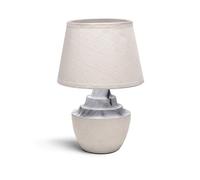levitantes Lámpara de mesa - lámpara de cerámica con portalámparas E14, 16W, color marrón, diseño elegante y moderno, ideal para ambientes acogedores.*