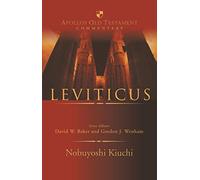 Leviticus: An Introduction And Commentary: 3 (Apollos Old Testament Commentary)