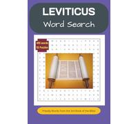 Leviticus Word Search: Priestly Words from the 3rd Book of the Bible (Bible Word Search Books)