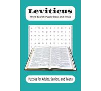 Leviticus Word Search Puzzle Book: ord Searches with Easy to Read Print about the Book of Leviticus, the Bible, and Trivia Questions | 6x9 inches, 118 ... Sunday School Classes, and Free Times