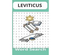 Leviticus Word search Puzzle book: Word searches with easy to read print about Leviticus, Bible, Old testament, and More | 6x9 inches, 110 pages| ... Gift for Vacation, Holidays and Free Times