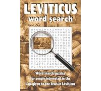 Leviticus Word Search: Word search puzzles with easy to read print for normal people interested in the Jewish law in Leviticus | 6x9 inches, 113 pages ... law explorers, and great for free time