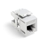Leviton 61110-RW6 Extreme 6+ QuickPort Connector, CAT 6, blanco