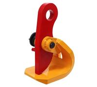 Levkitch Abrazadera elevadora de acero de aleación de 1,5 T, pinza para levantar y transportar, 5 kg, peso 0-50 mm, abrazadera de placa de acero industrial, acero aleado