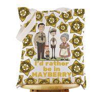 LEVLO Andy Show - Bolso de mano para fans de Andy & Opie Gift I'd rather Be In Mayberry Bolsa de hombro clásica para programas de televisión, Mayberry bolsa, Medium
