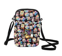 LEVLO Bolsa cruzada para artistas, regalos de agradecimiento para profesores, pintores artísticos, bolsa de hombro, regalo para amantes del arte, Art Teacher Cbag, Bolso bandolera