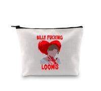 LEVLO Bolsa de cosméticos de película de terror Billy L, regalo para fanáticos de la película, bolsa de viaje con cremallera, Billy Ku, moda