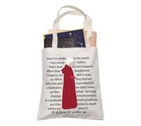 LEVLO Feminist Dystopian Fiction Pro Choice - Bolsa de compras con texto en inglés "It is Time to Wake up", bolsa de viaje inspirada en los derechos de las mujeres, Now I'm Awake, 35cm ( 13.78 inch