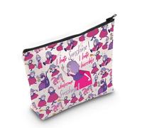 LEVLO Madam Mim - Bolsa de cosméticos con diseño de piedra de espada para fanáticos de la película, regalo I Hate Sunshine I Hate Horrible Whole Some Sunshine, bolsa de maquillaje con cremallera para