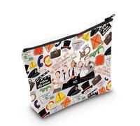 LEVLO Operation Mincemeat - Bolsa de maquillaje musical para fanáticos de Ewen Montagu y Jean Leslie, regalo para fanáticos de Charles Cholmondeley, bolsa de aseo Operation Mincemeat Broadway Merch,