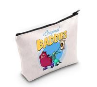 LEVLO Panic & Pain - Bolsa de maquillaje con cremallera para fanáticos de la película Hercules, Baddies Bag, Bolsa de mano