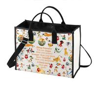 LEVLO The Lion Movie - Bolsa de maquillaje con cremallera para fanáticos del león, regalo para mujeres y niñas, Always Lion LT, Bolsa de maquillaje
