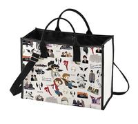 LEVLO Winchester Brothers - Bolsa de mano para fanáticos de Dean & Sam & John IDJITS Dean & Sam para fanáticos de programas de televisión, Idjits Lt, Medium