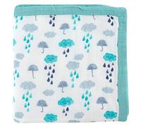 Levoberg Muselina Manta Bebé 6 Capas Gran 120 x120 cm Bambú Algodón Bebé Chica o Baby Boy Mantas, perfecta como dou dou, arrullo, manta para el cochecito