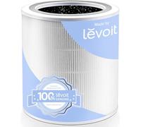LEVOIT filtro HEPA para purificador de aire Core 400S, de carbón activado de alta eficiencia, filtro contra el 99,97% de alergias, polvo, humo de polen, Core 400S-RF