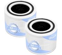 Levoit Filtros HEPA de Purificador de Aire Filtro Core 300, Filtrar 99,97% de Alérgenos, Partículas Finas, Tabaco, Humo, Polvo, Polen, Core 300S-RF 2pack