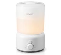 Levoit Humidificador 3,2L hasta 26H, ≤23dB, NeoClassic 350, Blanco | Humidificador bebes, , Autonomía, 250ml/h hasts 35㎡, Luz Nocturna RG0 Sin Luz Azul, Aromaterapia