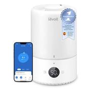 LEVOIT Humidificador Inteligente de Niebla Fría para Habitación y Bebé con Sensor, Control por APP y Voz, Difusor Aceites Esenciales, Temporizador a Cuarto,＜28dB, 3L Top-Fill, Blanco