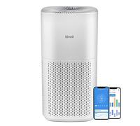 Levoit Purificador de aire inteligente con HEPA para fumadores y alergias, CADR 697 m³/h, hasta 147㎡, indicador de PM2.5, modo automático, contra el 99,97% de moho, polen y polvo, control con