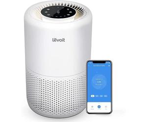 LEVOIT Purificador de Aire Inteligente, Filtro HEPA, Control por Alexa, Silencio Modo Sueño inferior a 24dB, Elimina 99,97% de Alergia Polen Olor y Caspa de Mascota,Blanco