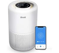 Levoit Purificador de Aire Silencioso 24dB, Inteligente, ALEXA, Core 200S | Purificador de Aire con Filtro HEPA, Modo Sueño, Elimina 99,97% de Alergia Polen Olor y Caspa de Mascota, App