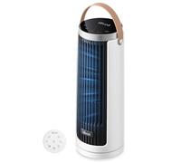 Levoit Ventilador de Torre 7m/s, 20dB, 5 Velocidades, LTF-F132, Blanco