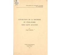 Lévolution De La Doctrine Du Purgatoire Chez Saint Augustin (ebook)