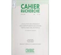 Lévolution Des Opinions Et Des Comportements Des Seniors Depuis Vingt